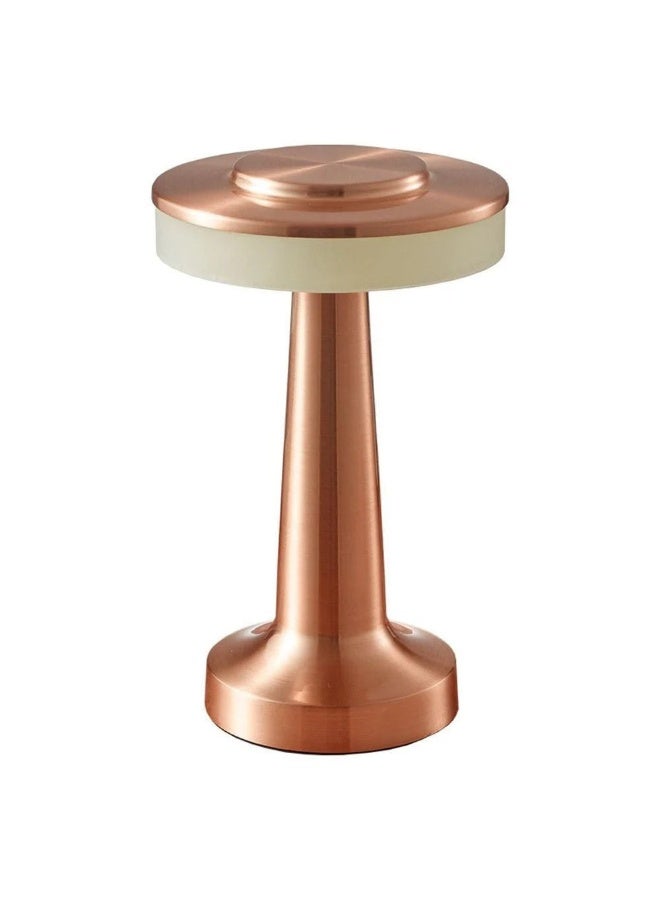 NIBEMINENT Portable LED Table Lamp with Touch Sensor, 3-Levels Brightness, Rechargeable Battery Up to 48 Hours Usage, Night Light for Kids Nursery, Nightstand Lamp, Bedside Lamp - Image 1